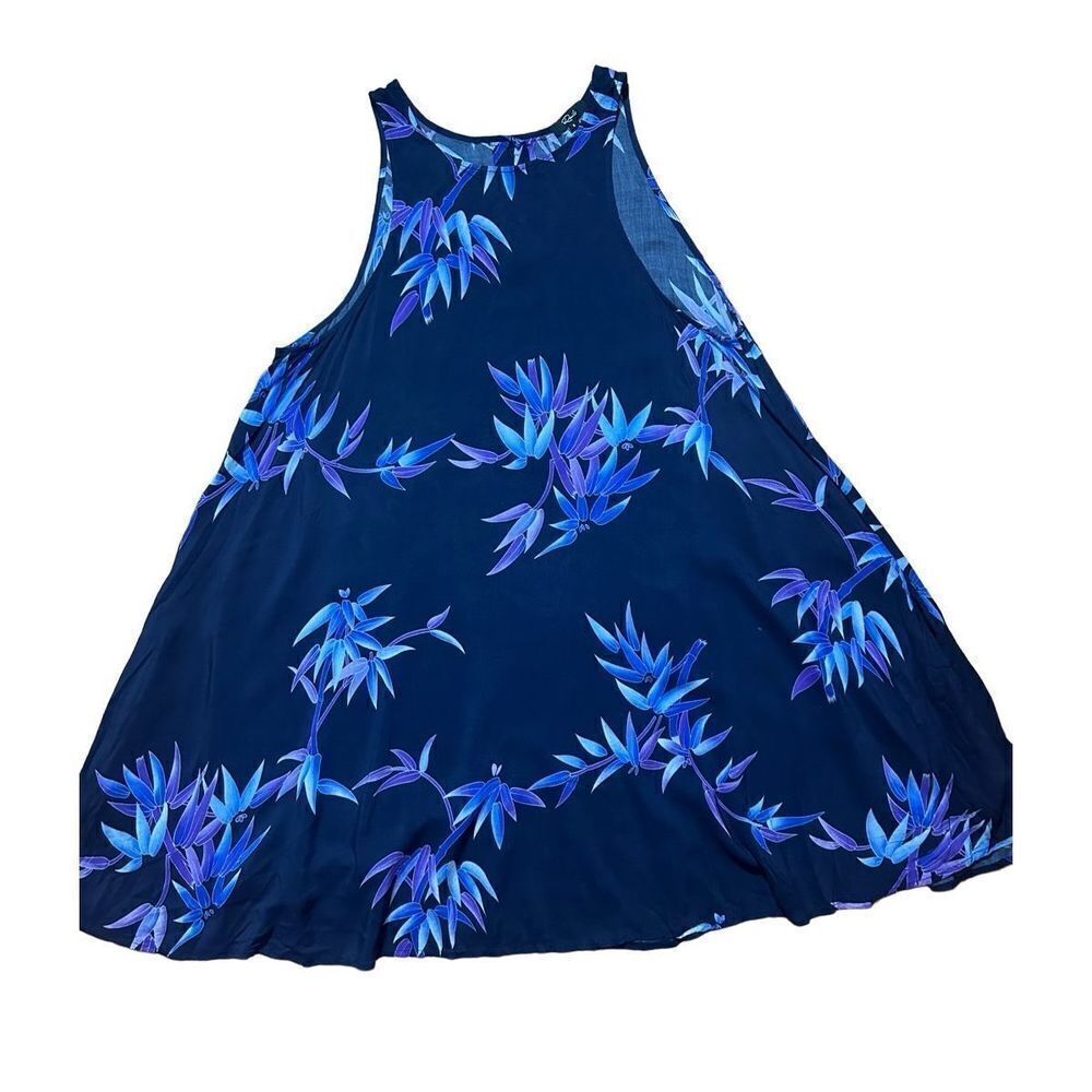 Rails Anya Dress in Navy Wisteria Sz S floral silky smooth soft